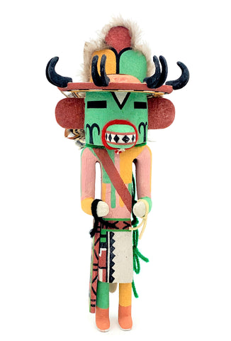 Devil's Claw Katsina (Tumo'alkatsina) Doll by Bryan Nasetoynewa