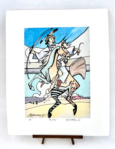 "The Ride" Print by Baje Whitethorne, Sr.