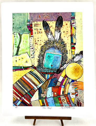 Print by Baje Whitethorne, Sr.
