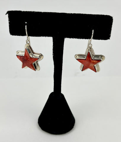 Spiny Oyster Earrings by Nathan George