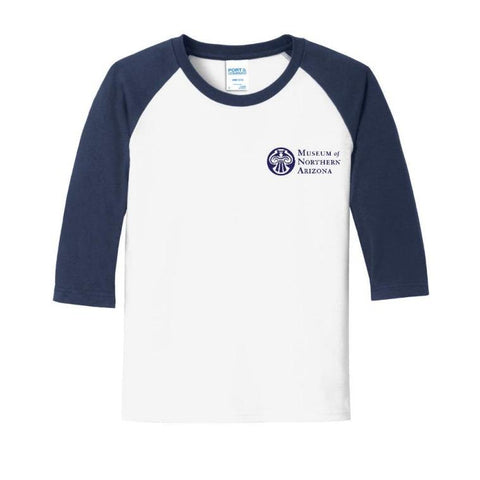 Kids MNA (Museum of Northern Arizona) Baseball Tee