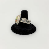 Sterling Silver and Turquoise Sandcast Ring by Jonah Hill