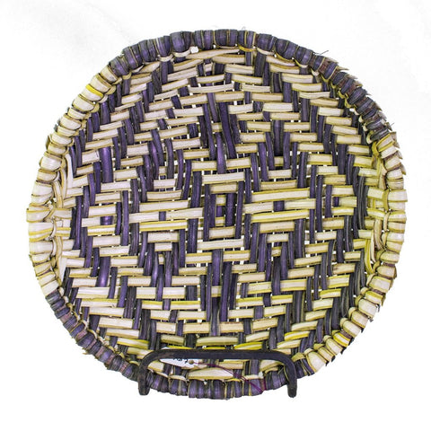 Small Natural Rim Sifter Basket