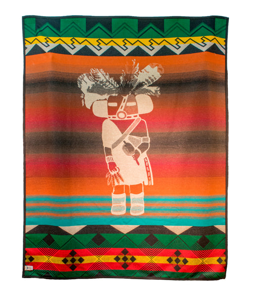 Sunset Crater Kachina Pendleton Blanket
