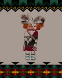 Sunset Crater Kachina Pendleton Blanket