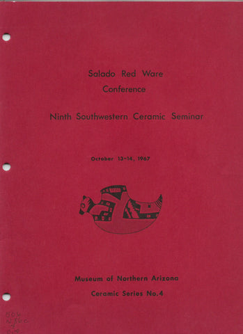 Salado Red Ware Conference 9th SW Ceramic Seminar