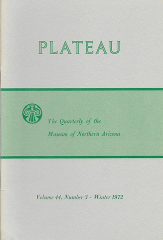 Plateau 44-3 Winter 1972