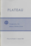 Plateau 45-1 Summer 1972