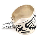Overlay Flute Player Ring by Ruben Saufkie
