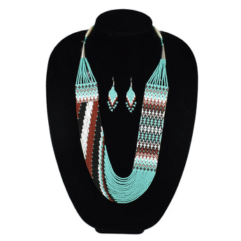 27224 NECK/ER: Woven Glass Beads, Rena Charles
