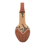29588 POTTERY: Tall Buff/Red W V, Pauline Romero
