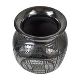 29891 MATA ORTIZ: Pottery, Black Rounded Square