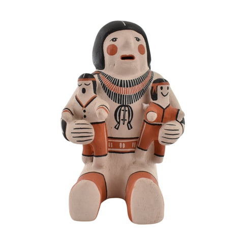 30119 POTTERY: Male Story Teller, Ivan Lewis
