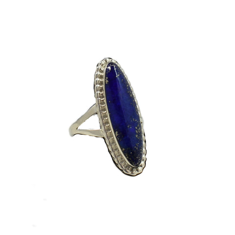 Lapis Oval Ring