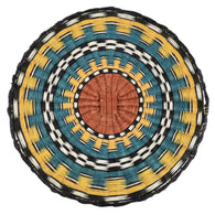 31046 BASKET: Hopi Wicker Plaque, Debra Kukuma
