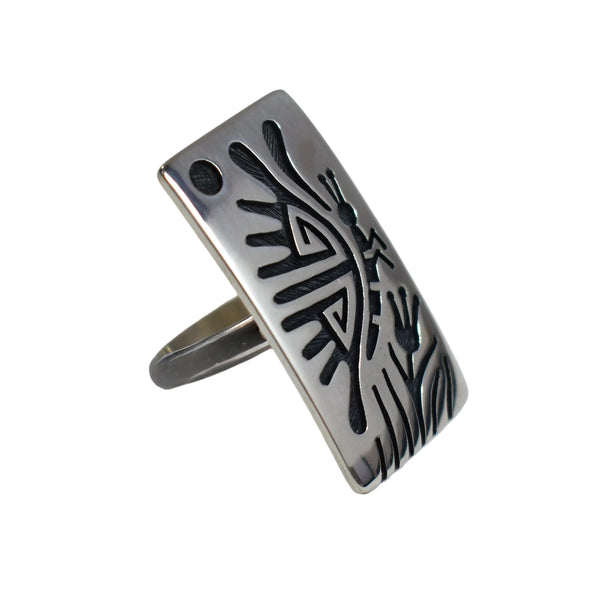 Overlay Butterfly Ring