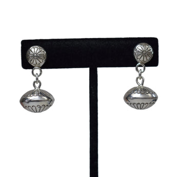 31300 ER: SS 2PC Stamped Dangle, Marie Yazzie