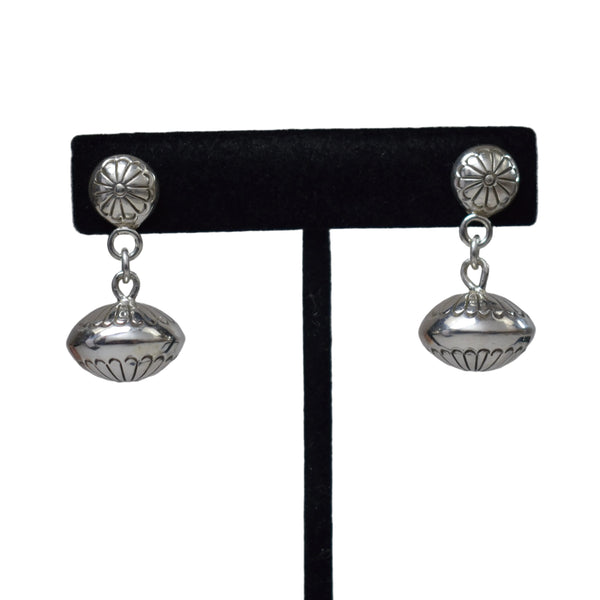 31300 ER: SS 2PC Stamped Dangle, Marie Yazzie