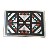 Multi-Stone Inlay Buckle