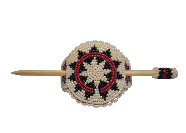 Beaded Hair Clip, Theresa Keebahe