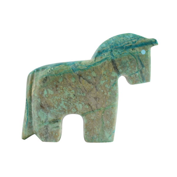 CHA291 FET: Turquoise Horse, Bernard Laiwekete