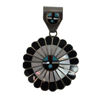 CHA320 PEND: Inlay Sun Face, April Ukestine_2