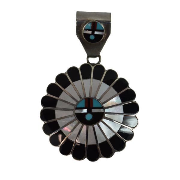 CHA320 PEND: Inlay Sun Face, April Ukestine_2