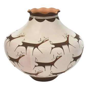 Zuni Pueblo Deer Pot
