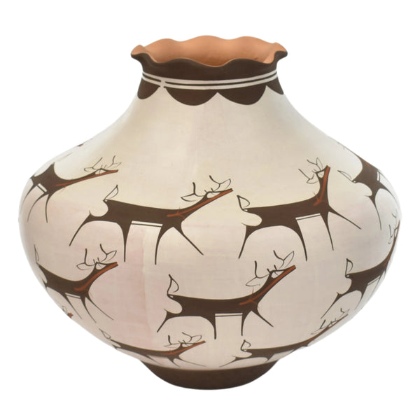 Zuni Pueblo Deer Pot