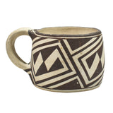 CHA89 POTTERY: Geometric Design Cup, Lucy M Lewis

