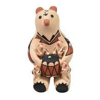 CONDON 126 POTTERY: Bear 4 Cubs, Irwin Pecos, Jeme
