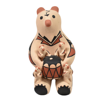 CONDON 126 POTTERY: Bear 4 Cubs, Irwin Pecos, Jeme
