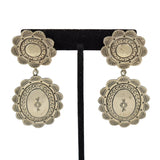 Vintage Earring and Necklace Concho Style Set