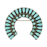 CONDON 201 P/P SS/Turquoise Horseshoe