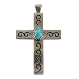 Vintage Overlay Cross Pendant