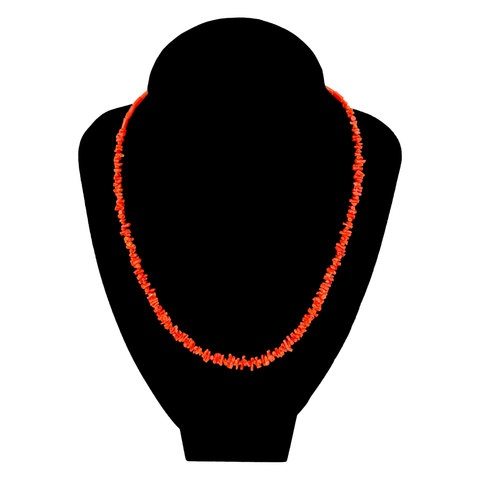 Coral Chip Necklace