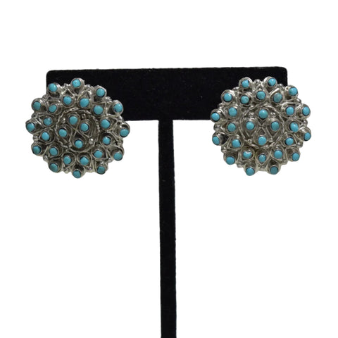 Snake Eye Cluster Earrings