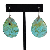 Turquoise Slab Earrings