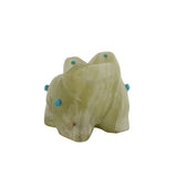 Alabaster Frog Carving