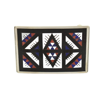 Multi-Stone Inlay Buckle