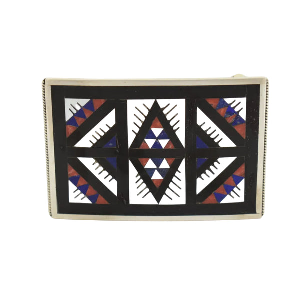 Multi-Stone Inlay Buckle