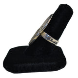 Sterling Silver Overlay Bear Paw Ring