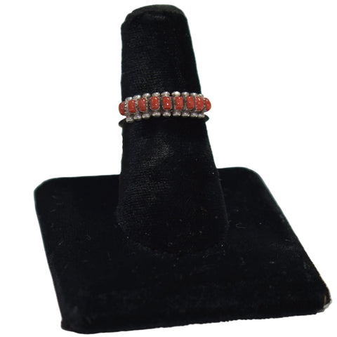 Coral Petti Point Ring