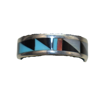 Multi Stone Inlay Ring