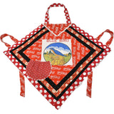 Blue Bird Flour Aprons