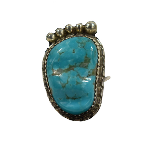 Kingman Turquoise Foot Ring