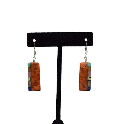 Assorted Stone Mosaic Earrings