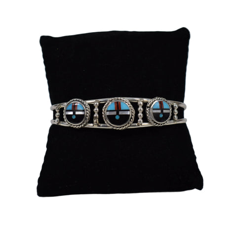 3 wire Sun Face Bracelet