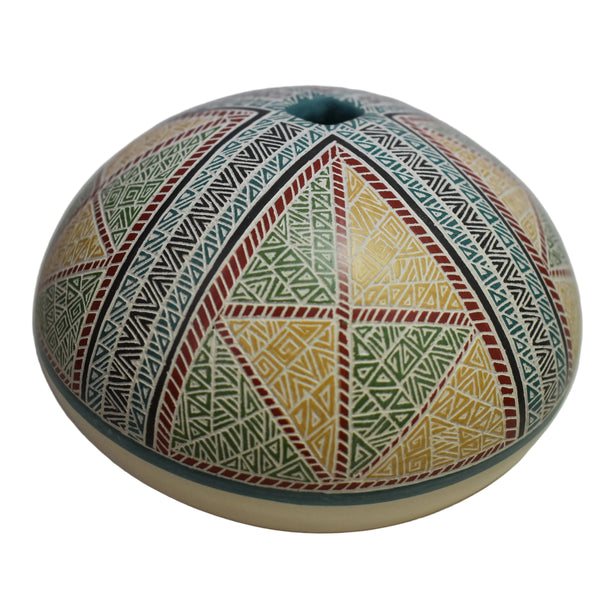 Multi Color Mata Ortiz Pottery