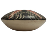 Flat Red and Black Buff Mata Ortiz Pottery